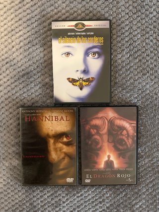 Colección Hannibal Lecter – 3 películas DVD