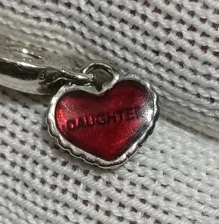 Pandora Splsplitable Mother & Daughter Heart Arg.
