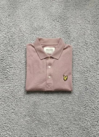 Polo Lyle & Scott Rosa Talla S