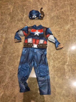 Disfraz Capitán América para niño