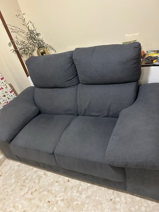 Sofá de 2 plazas gris