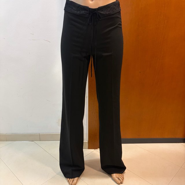 Pantalón sastrero Globe Line bordado en cintura