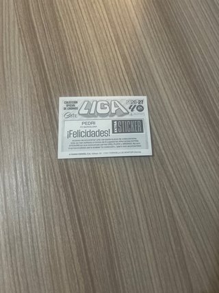Álbum Liga 2026-2027 y 3 Cromos
