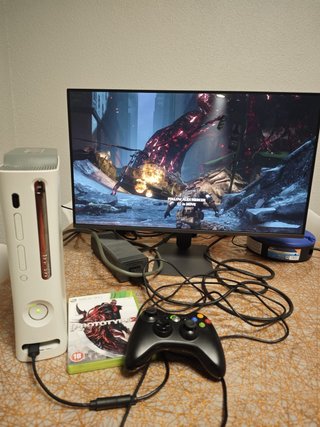 Consola Xbox 360 Blanca