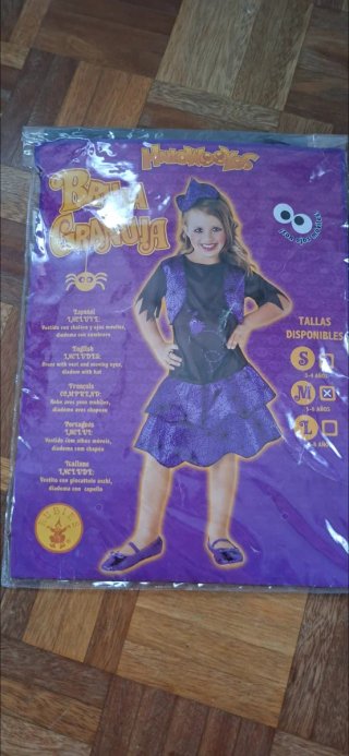 Disfraz de Bruja para Niña