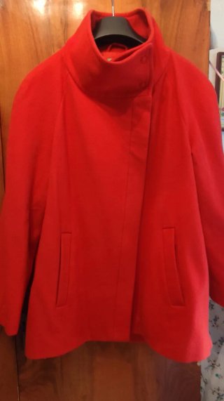 Chaquetón Rojo United Colors of Benetton