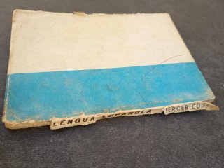 Libro Lengua Española 3er Curso Años 60