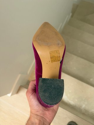 Zapatos tacón Marypaz buganbilla fucsia talla 38