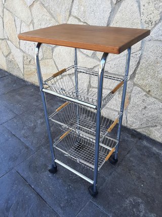 Carro verdulero con ruedas