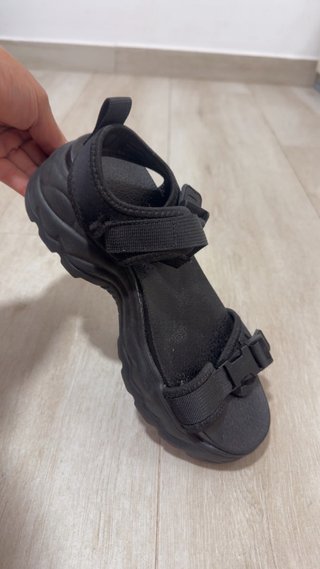 Sandalias Negras Mujer