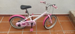 Bicicleta Infantil Btwin Rosa