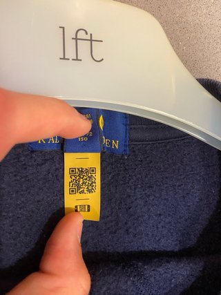 Sudadera Polo Ralph Lauren azul niño