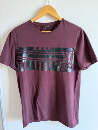 Camiseta Marciano by Guess Morada Talla M
