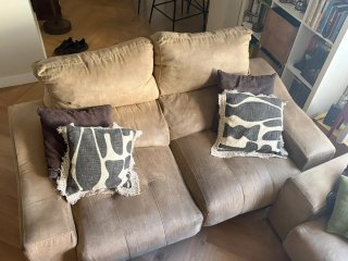 Divano 3+2 posti beige