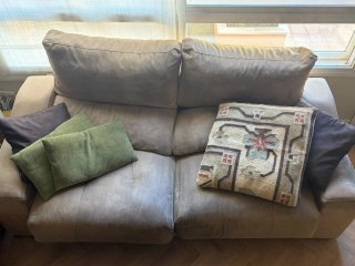 Divano 3+2 posti beige