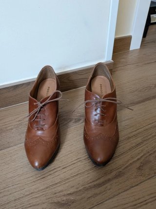 Zapatos FOSCO piel mujer tacón