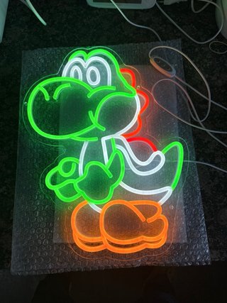 Neón LED Yoshi - Nintendo