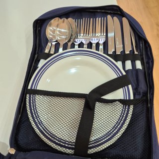 Mochila de Picnic con Vajilla