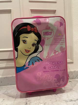 Maleta Infantil Princesas Disney Blancanieves Rosa
