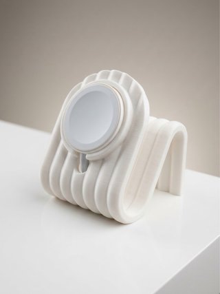 Soporte Cargador Apple Watch Blanco