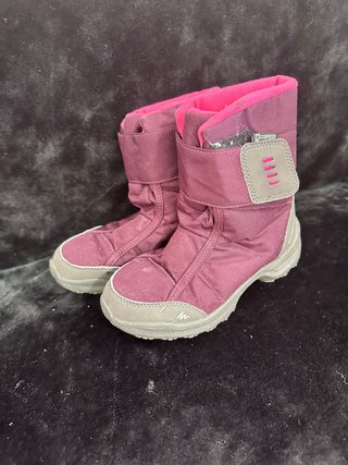 Botas de nieve moradas talla 32