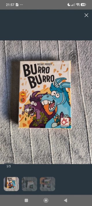 Juego de mesa Burro Burro Mercurio