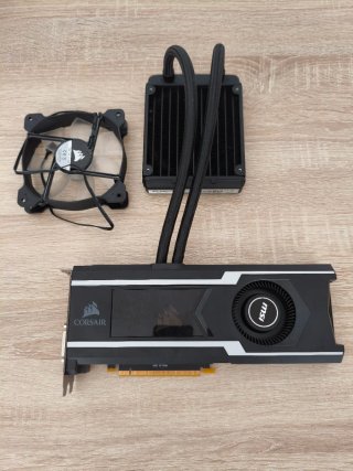 Tarjeta Gráfica MSI RTX 1080 Ti Sea Hawk