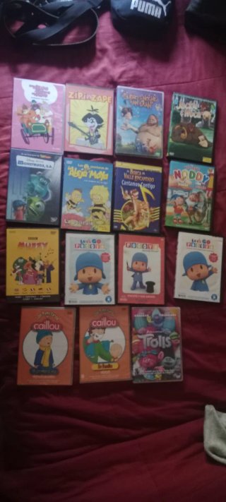 Lote de 14 Películas Infantiles en DVD