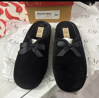 Pantofole CM Confort Nere Taglia 39