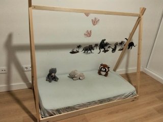 Cama Montessori Infantil Madera
