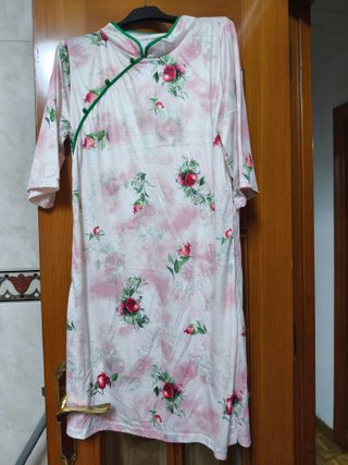 Vestido Chino Qipao Floral
