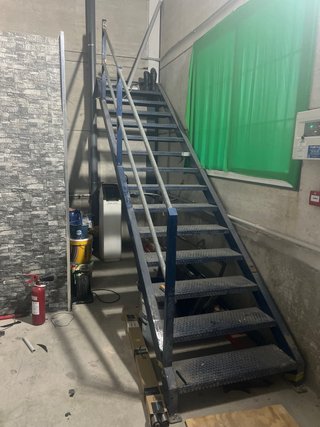 Escalera de hierro