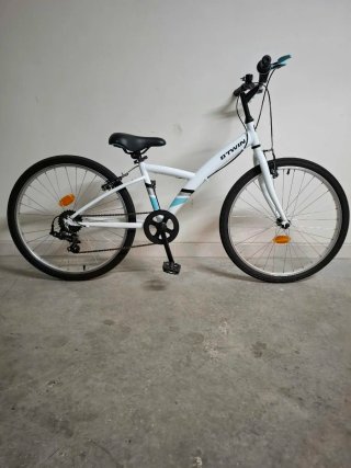 Bicicleta Infantil Btwin Blanca de 24''