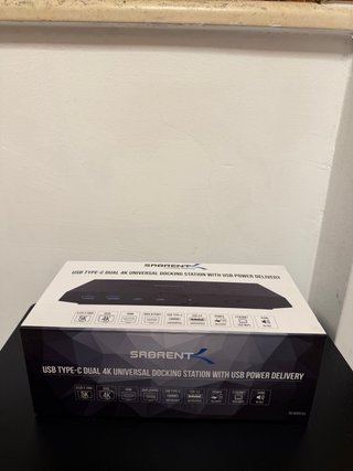 Docking Station Sabrent USB-C Dual 4K
