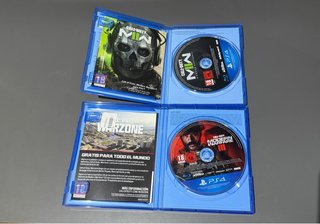 PS4 (PlayStation 4) + 2 mandos + 2 juegos