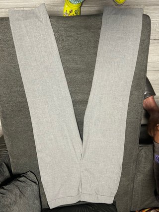 Pantalón de vestir gris Zara Talla M