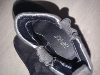 Botines negros mujer plataforma