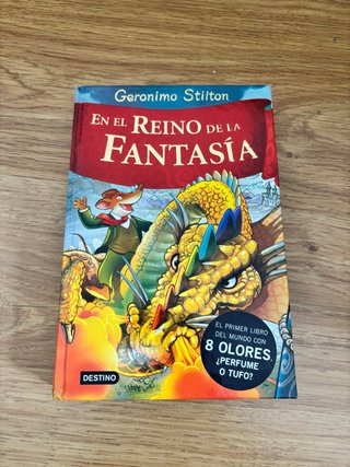 Libro en el reino de la fantasia