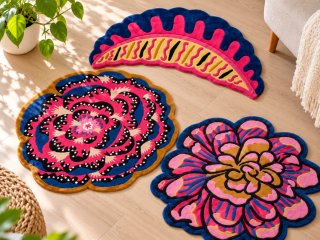 Set di 3 Tappeti Vintage Ikea Karismatisk