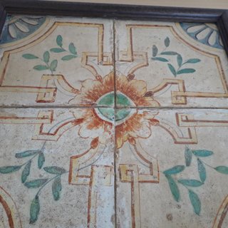 Cuadro azulejos antiguos siglo XVIII