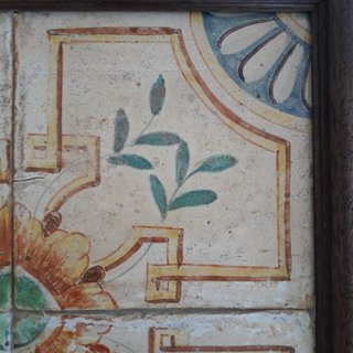 Cuadro azulejos antiguos siglo XVIII