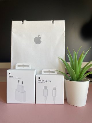 Cargador completo tipo Lightning Apple (nuevo)