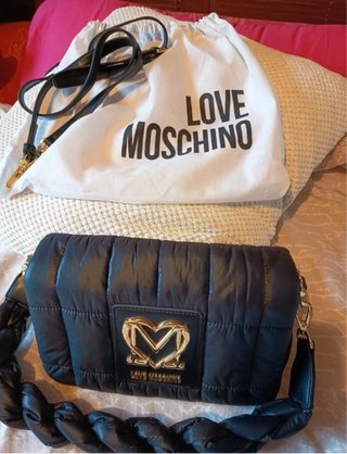 Bolso Love Moschino Negro