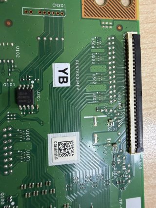Scheda T-CON LG 60UK6200PLA 1P-0171X00-40SB