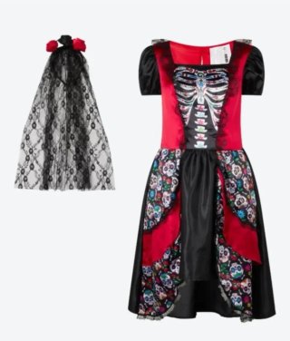 Disfraz de Catrina para Halloween