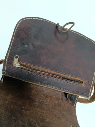 Bolso de cuero marroquí