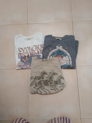 Pack 3 Camisetas Pull&Bear
