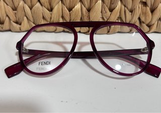 Gafas Fendi acetato color granate