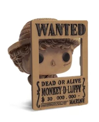 SE BUSCA!!!! Figura Luffy Wanted Kinder Joy