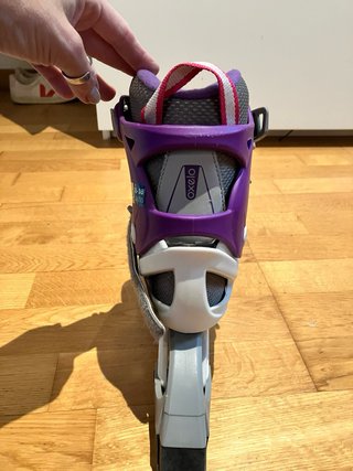 Patines en línea con muñequeras